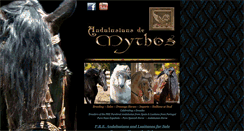 Desktop Screenshot of andalusiansdemythos.com